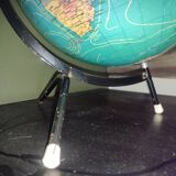 Vintage tripod globe