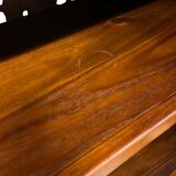 vintage wooden display cabinet / drinks cabinet