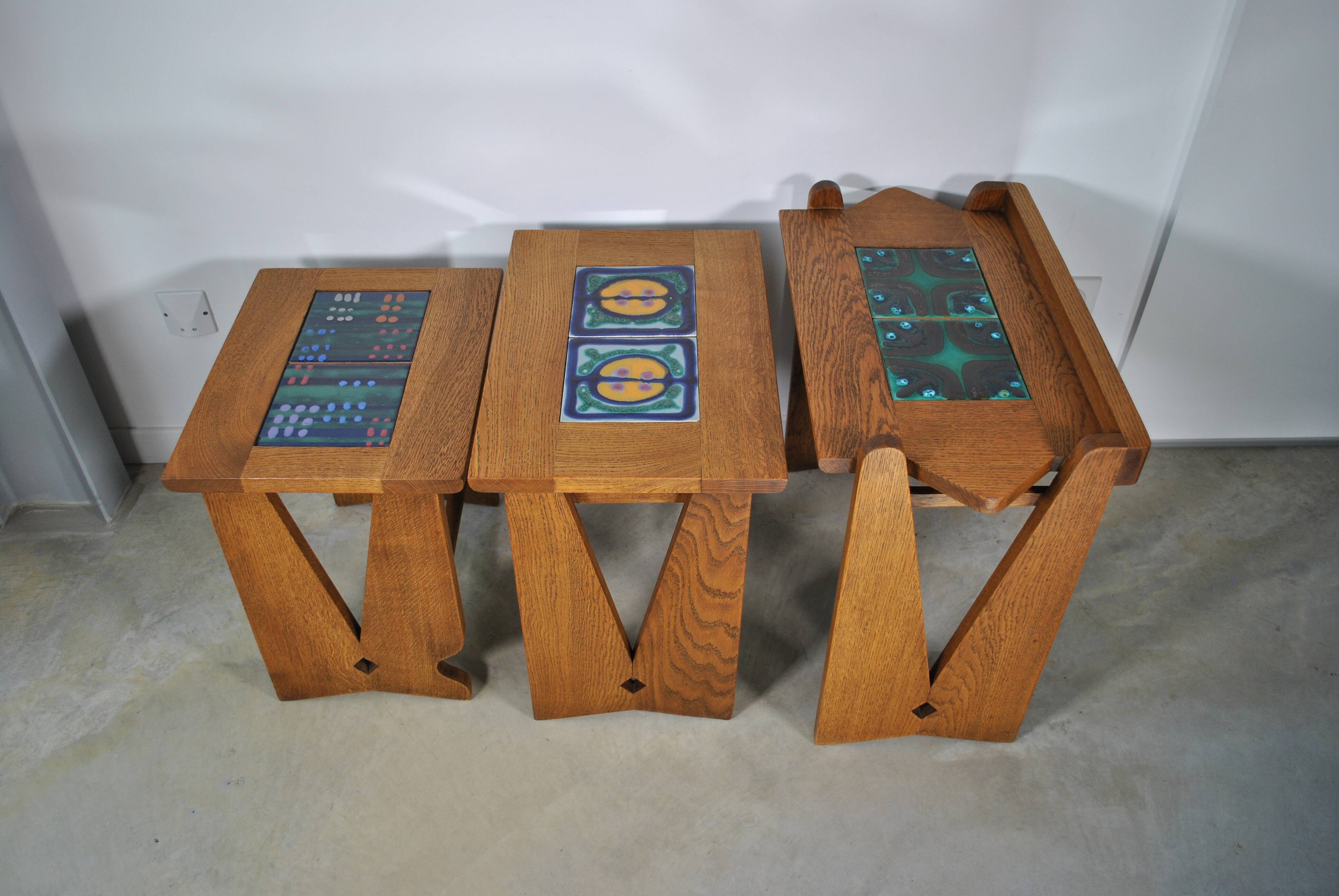 Pull out tables Guillerme and Chambron 1960