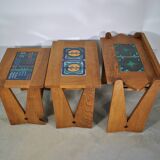 Pull out tables Guillerme and Chambron 1960