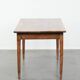 French dining table made of fruitwood from the early 19th century