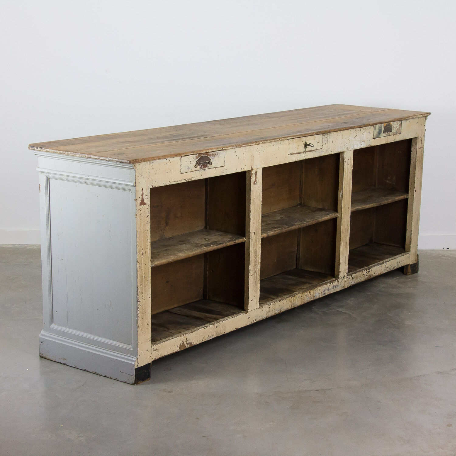 Victorian shop counter late 19th century