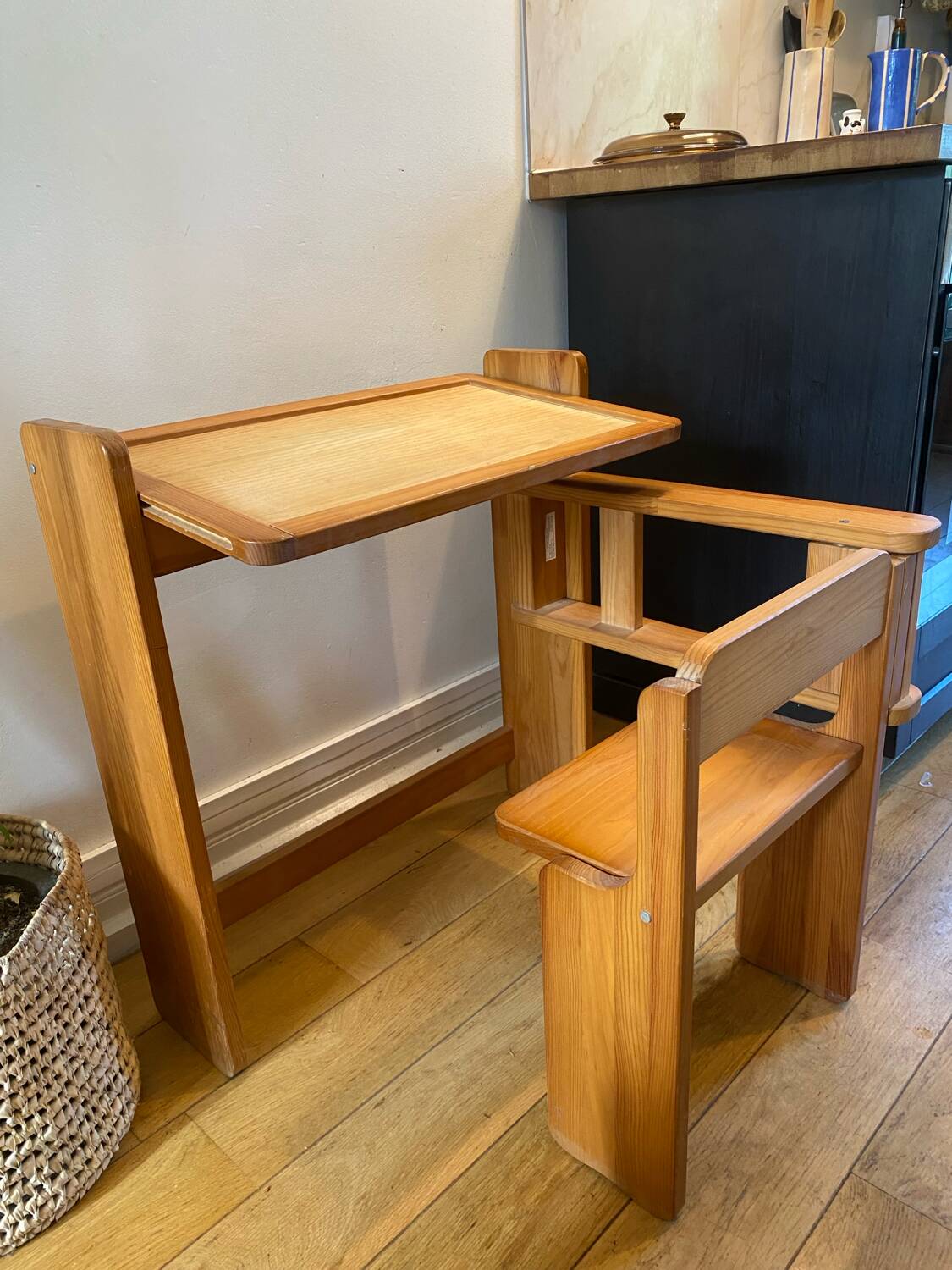 Folding children's desk from the Trama brand, 1980s