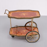 Vintage italian bar trolley, 1970s, italy