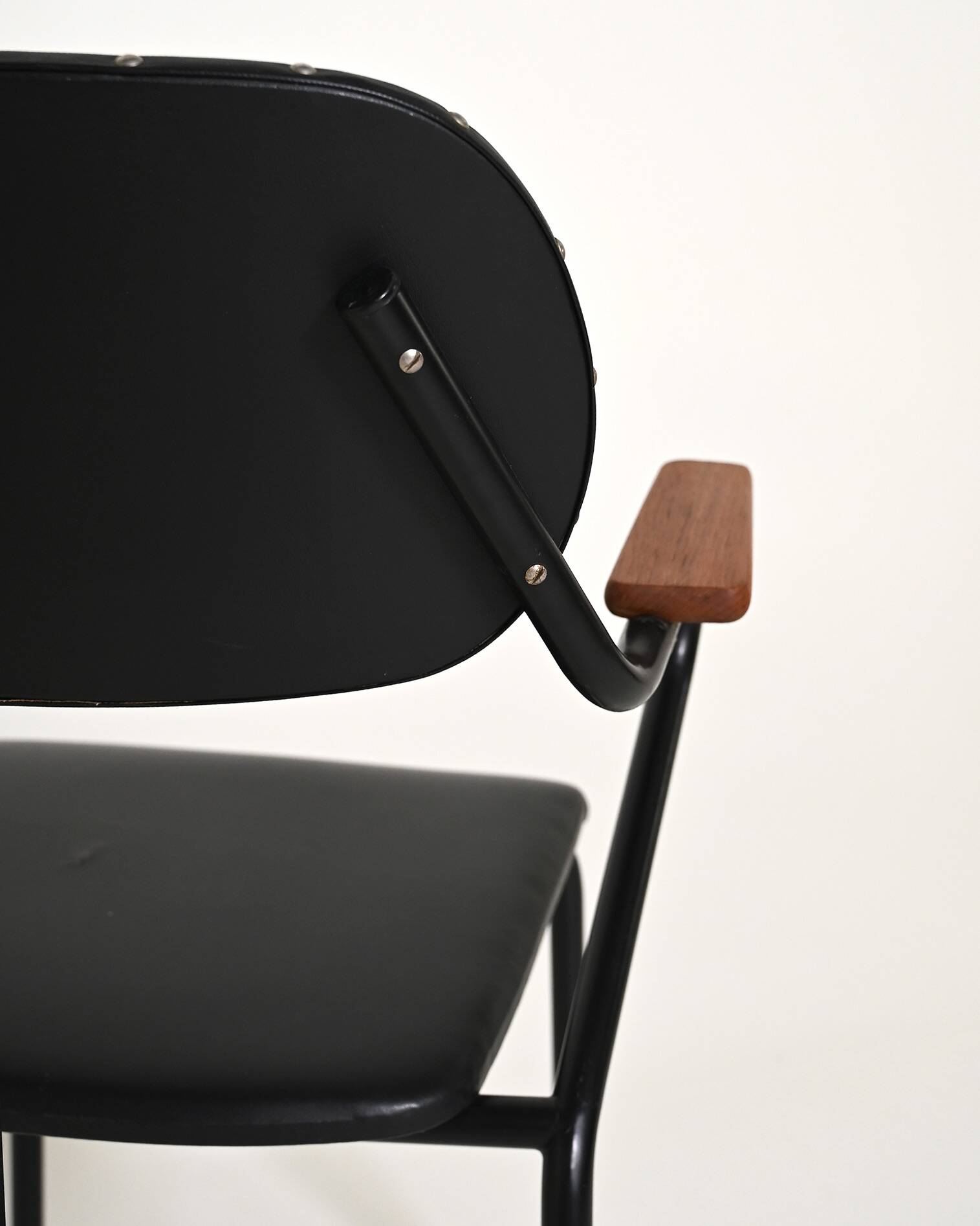 Ensemble de 4 chaises scandinaves, années 1950