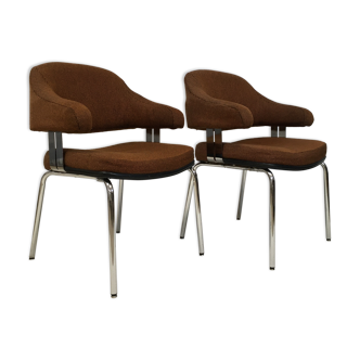 Pair of vintage conference chairs