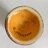Émile Masson Vallauris 50s ceramic vase