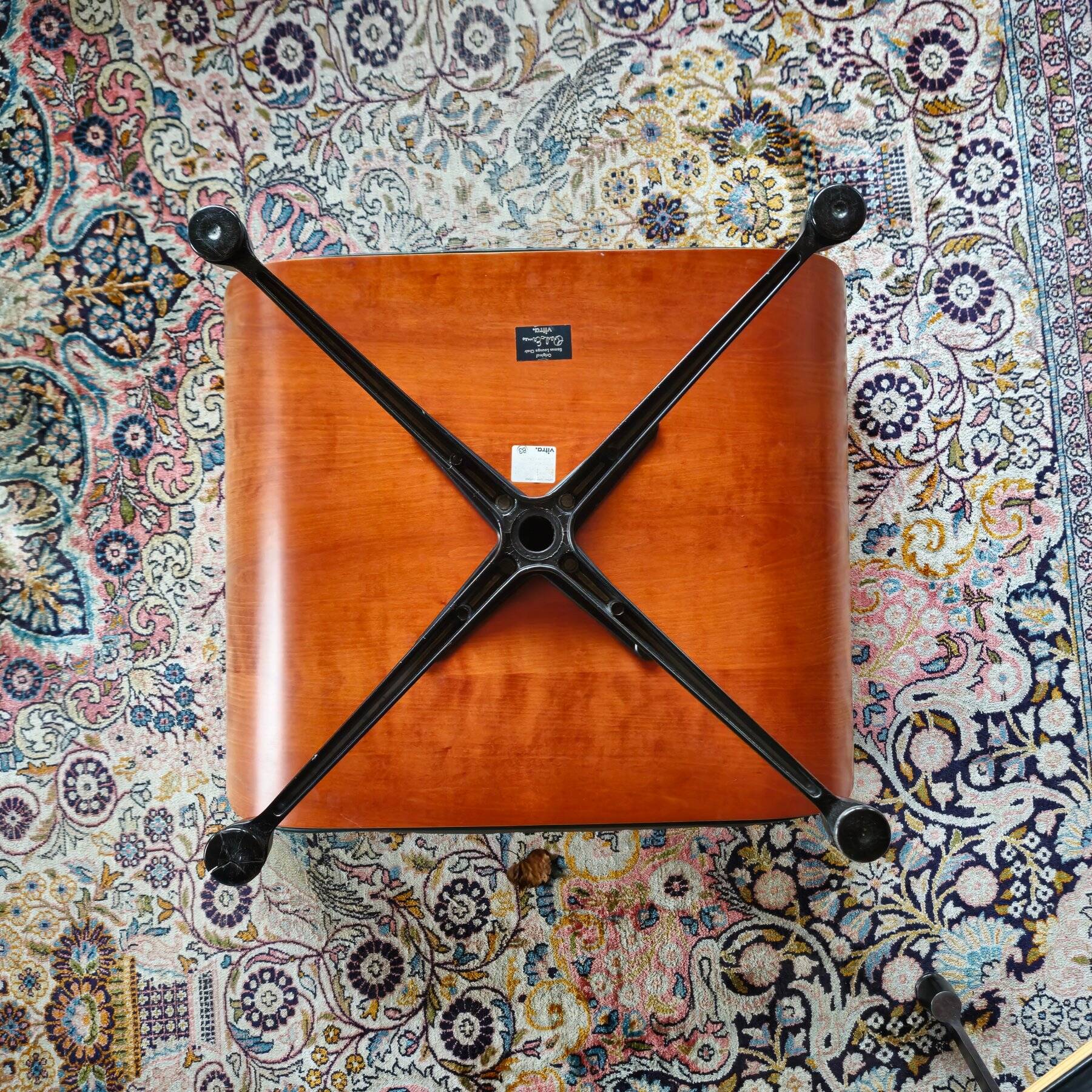 Vitra - Charles & Ray Eames - Fauteuil lounge avec ottoman (2) - Modèle 670 & 671