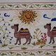 Hand-knotted rug, vintage Turkish rug 52x190 cm