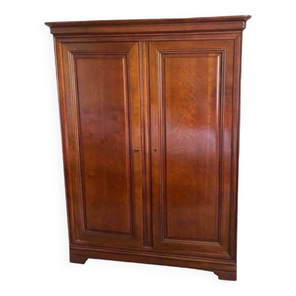 Armoire en merisier, armoire style Louis Philippe