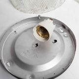 Set of 3 glass ceiling lamps 60