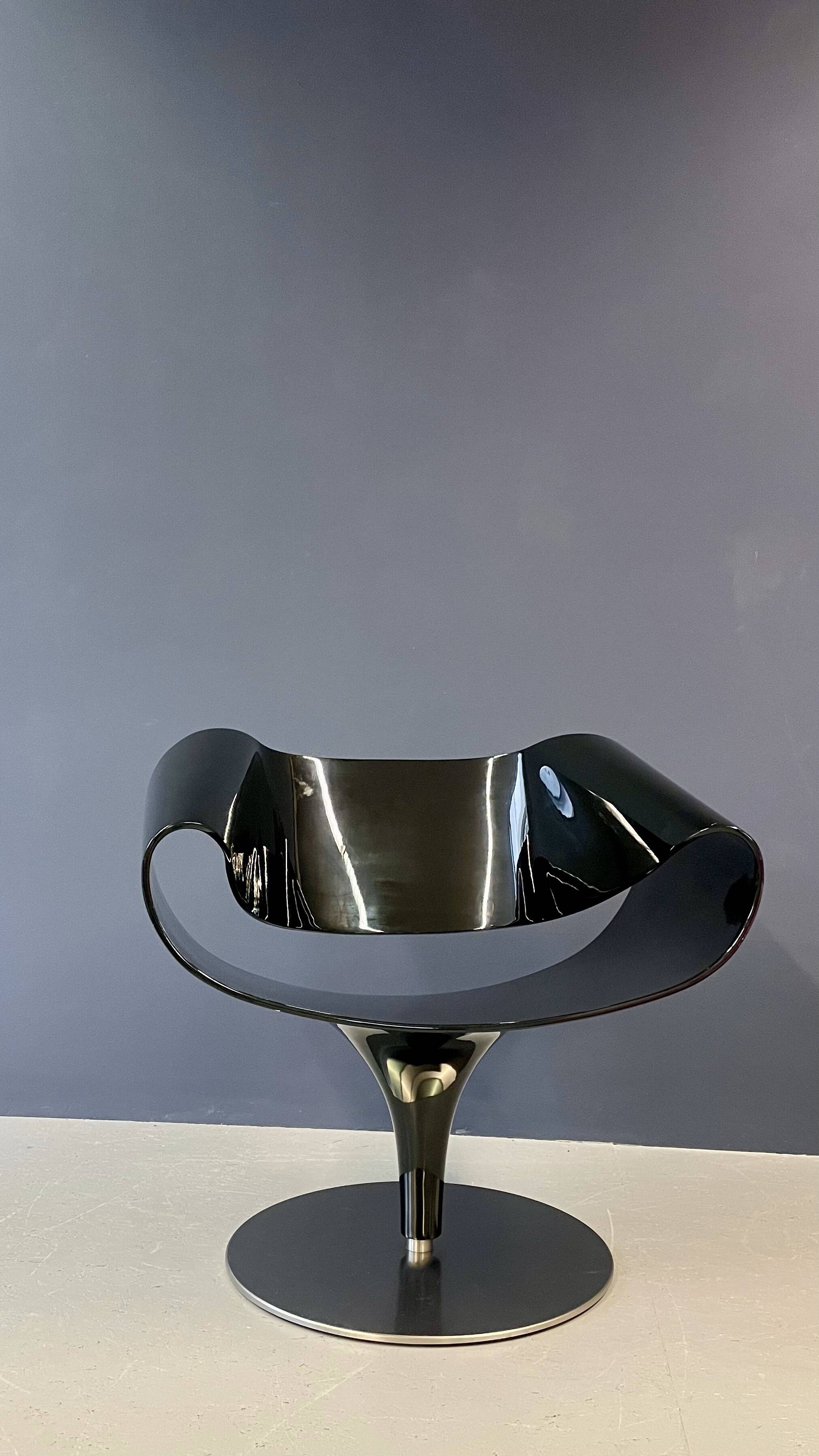 Black designer chair