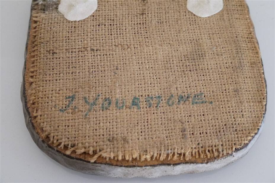 Ceramic mirror by Irma Yourstone 1960