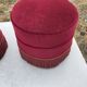 Pair of poufs