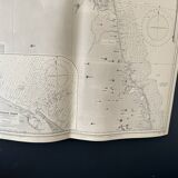 Indian Ocean Ceylon East Coast Nautical Map