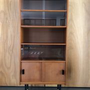 Bibliothèque vitrine années 70