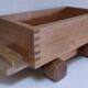 Large wooden train stamped Wog Austria