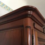 Solid cherry cabinet