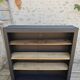 Library, restored antique shelf