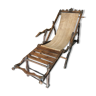 Decorative African lounge chair