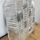 Vintage Glass Wall or Ceiling Light, 1970s