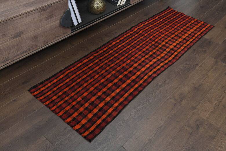 Turkish flat-woven hallway rug 59x189 cm