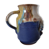 Rare Antique Ceramic or Glass Pitcher Imitation Remueed Gumnut & Gum