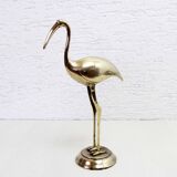 Vintage brass bird