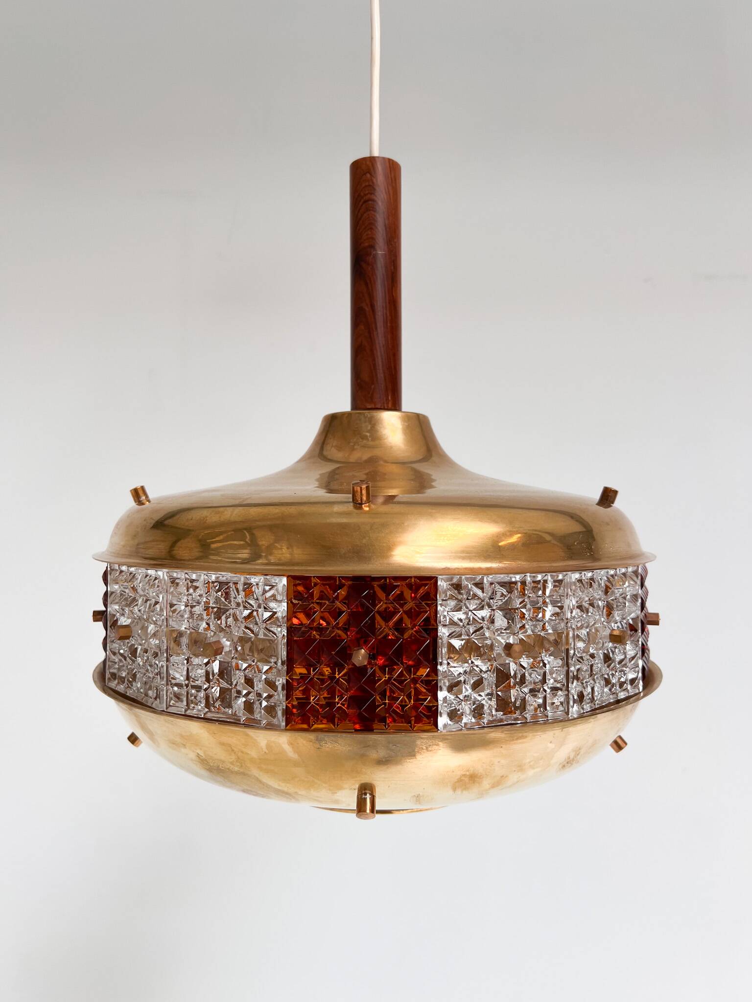 Space Age ceiling lamp by Örsjö Industri, 1960s