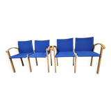 Set of 2 waiting room benches 1980/90