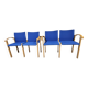 Lot de 2 banc de salle d'attente 1980/90
