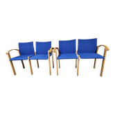 Set of 2 waiting room benches 1980/90