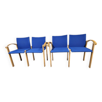 Set of 2 waiting room benches 1980s/90s
