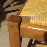 Chaise paillée XIXème