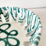 Gmundner Keramik openwork ceramic fruit bowl