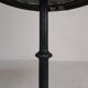 Bistro table with a cast iron base and a traffic sign as a tabletop, Paris 1920s.