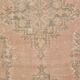 Vintage Handknotted Hallway Runner Rug
