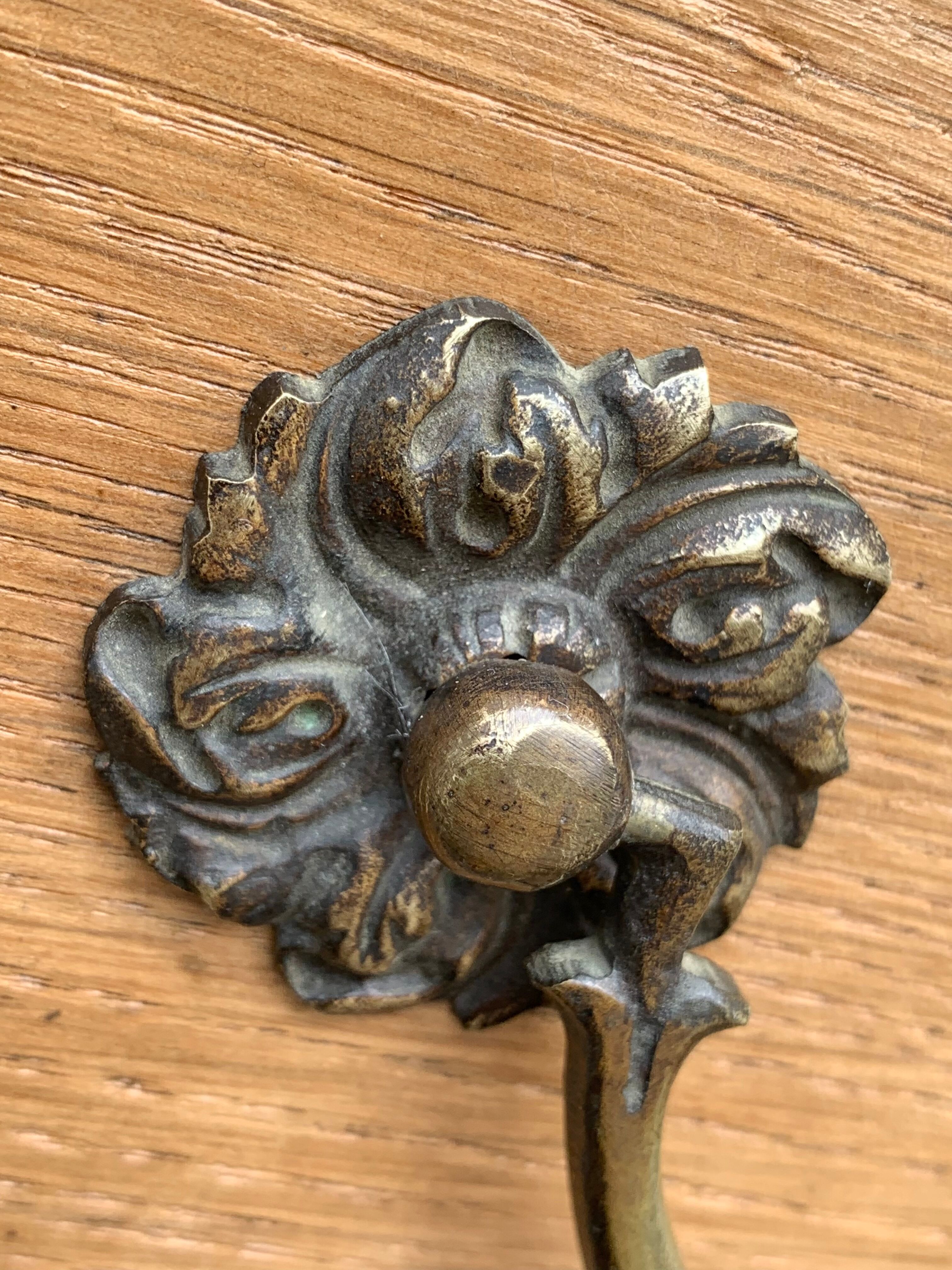Louis XV style chest of drawers in solid raw oak, 1920