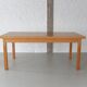 Dining set in natural oak by Meubelatelier Vanda, 1970s