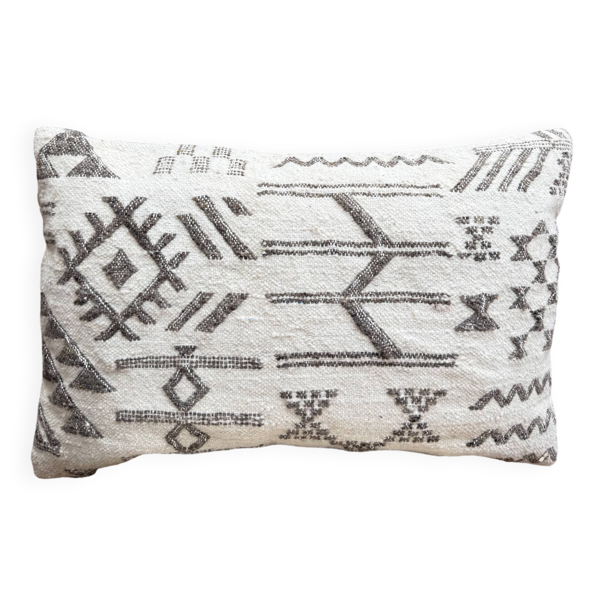 Taie d'oreiller marocaine, housse de coussin berbère,