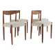 Set of 4 JCA Jensen chairs ‘Hornum’ design danois