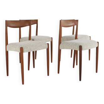 Set of 4 JCA Jensen chairs ‘Hornum’ design danois
