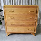 Commode vintage pieds compas
