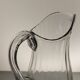 Blown glass pitcher