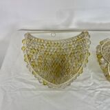 Paire d’appliques murales vintage – Années 70