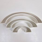 Tremiti Tondo Bowls in Ceramic by Angelo Mangiarotti for Danese Milano, 1964, Set of 3