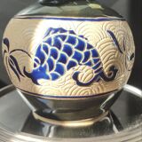 Vintage lamp base "Dong Tam" Ceramic from Vietnam