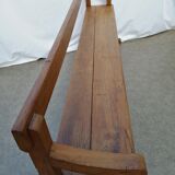 1850 oak priory bench