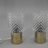 Ensemble de deux lampes de table/chevet par Kamenicky Senov, 1960s