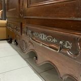 Antique Lorraine Wardrobe, 18th Century, Rustic Oak